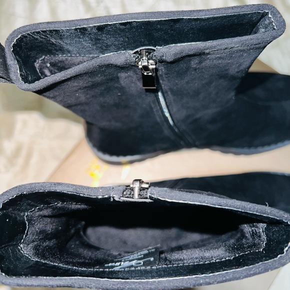 AZURA ITALIAN FASHION MENDIAPPA WEDGE BOOTS - Picture 5 of 7